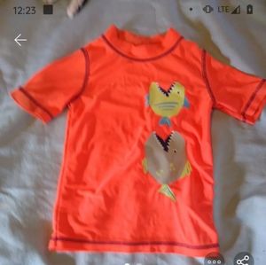 Boys swim shirt